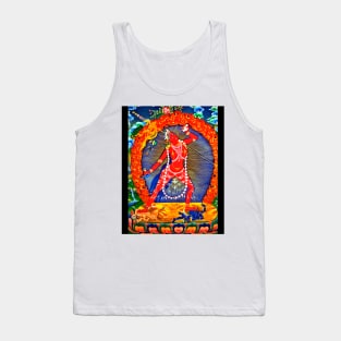 Vajrayogini Dakini Tibetan Buddhist Thangka Art Tank Top